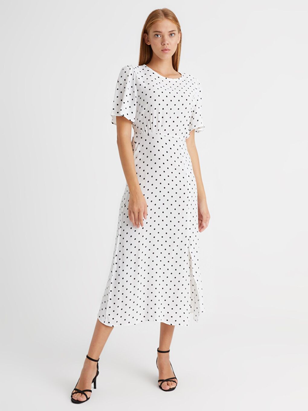 Rochie din Viscoză cu Buline