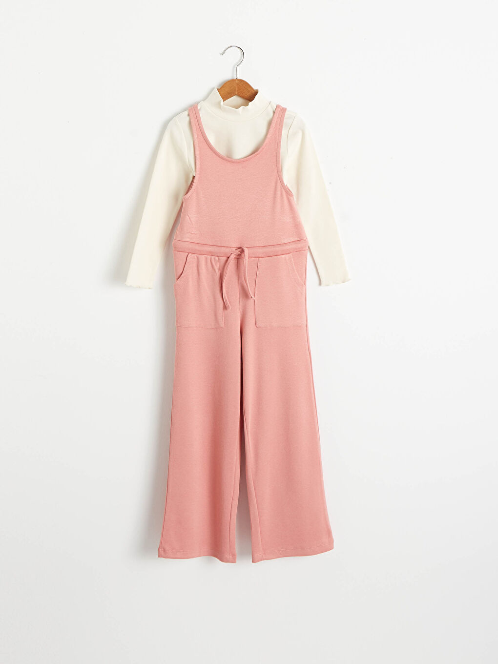 LCW Kids Girls Overalls and T-Shirts -0WFG87Z4-GD6