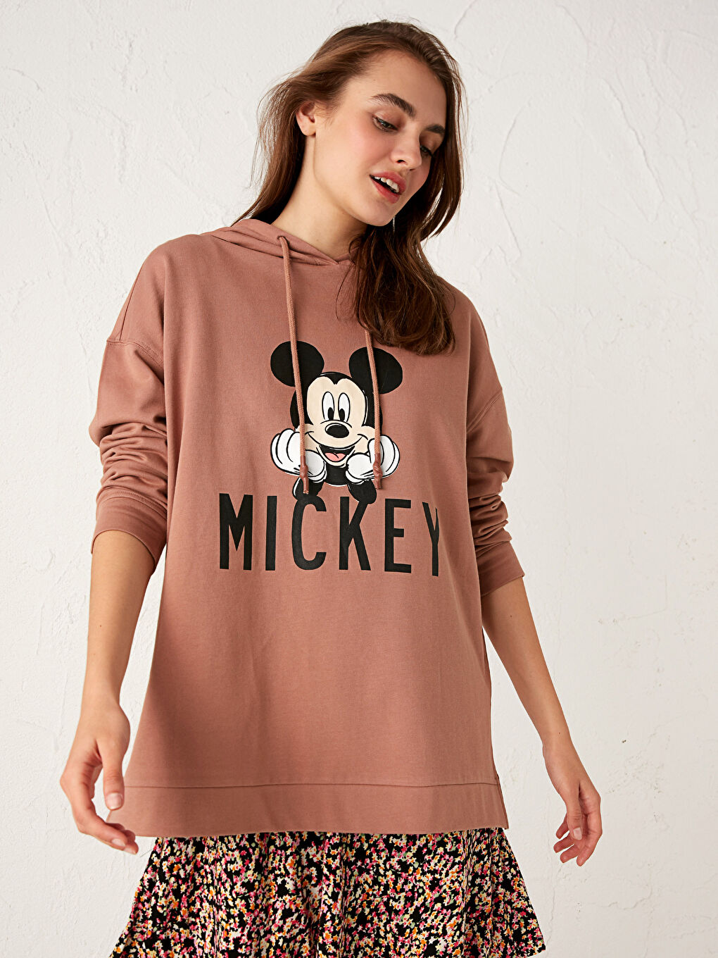 Mickey mouse принтті жүктілікке арналған свитшот-4