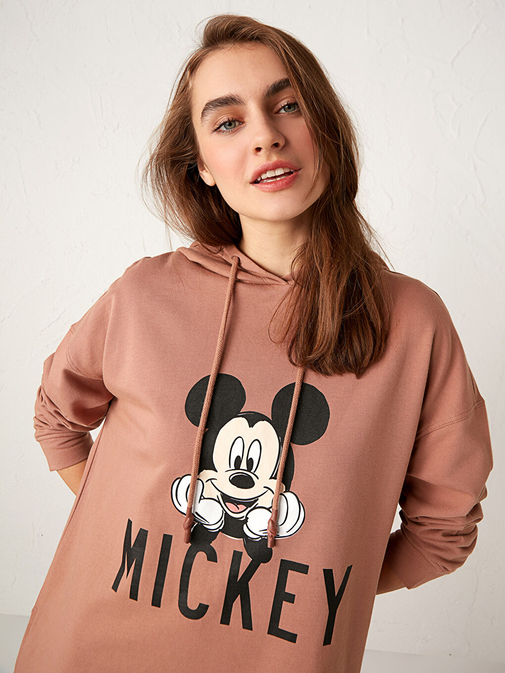 Mickey mouse принтті жүктілікке арналған свитшот-6