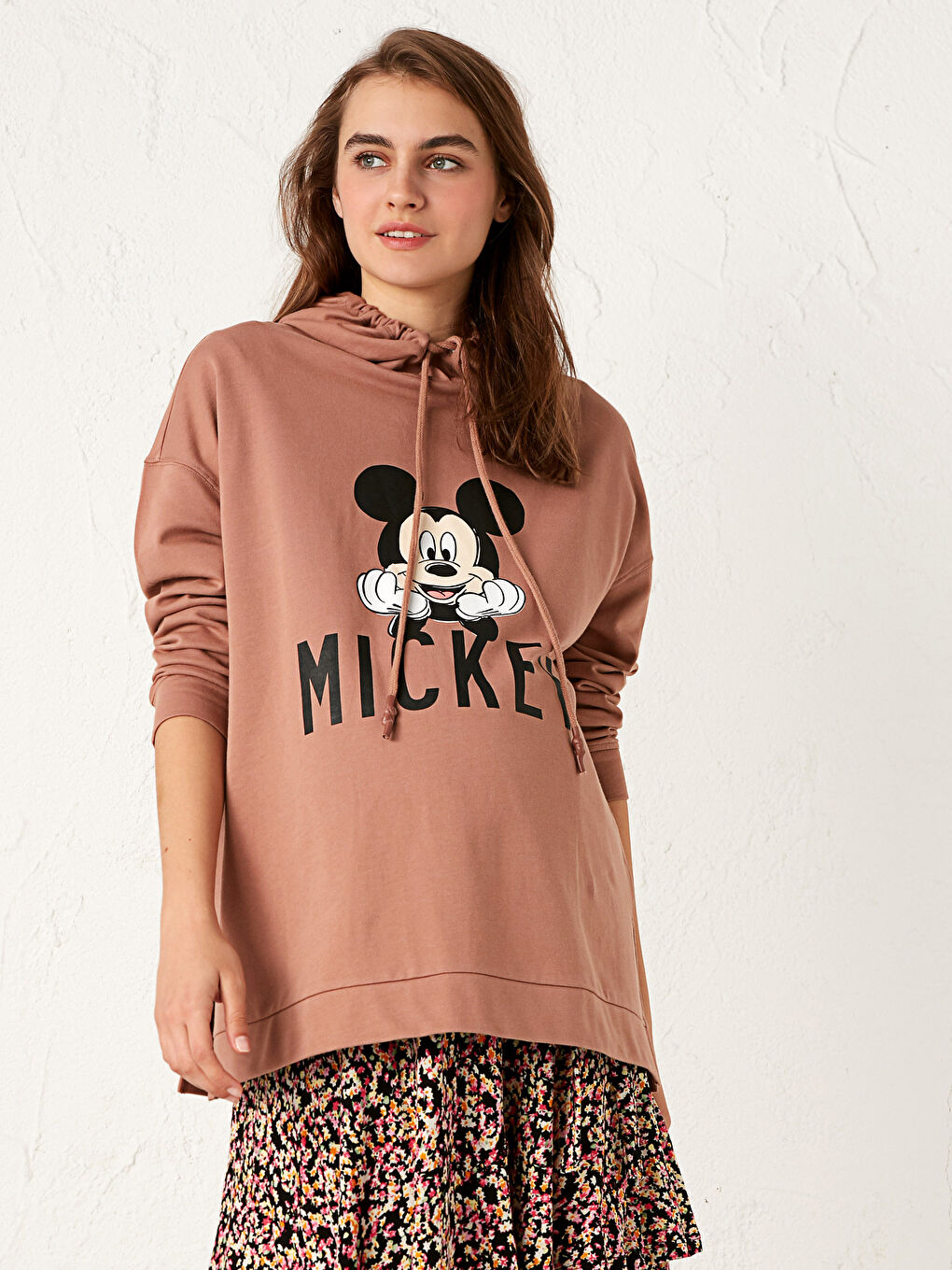 Mickey mouse принтті жүктілікке арналған свитшот