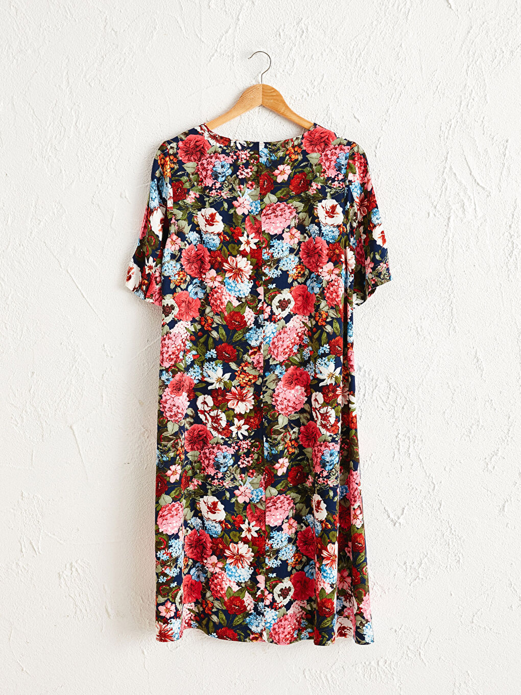 Floral Viscose Dress-1