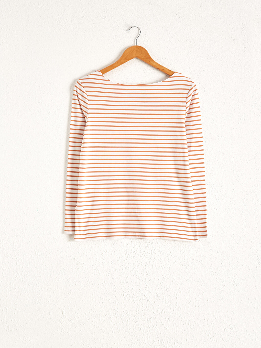 Gestreiftes Baumwoll-T-Shirt-6