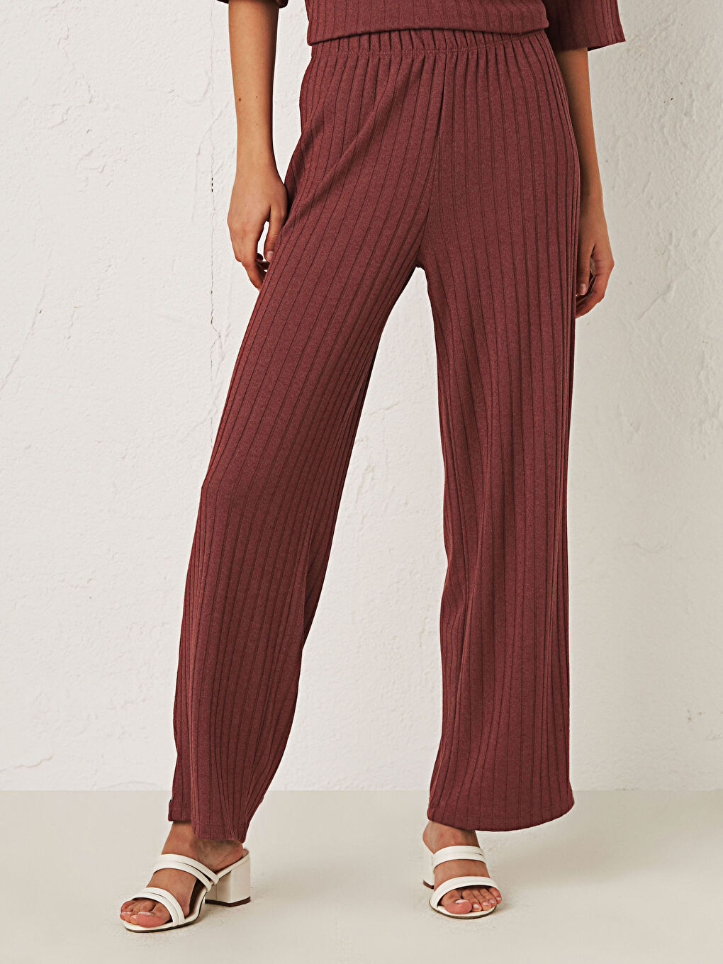 Wide Leg Tracksuit Bottom-2