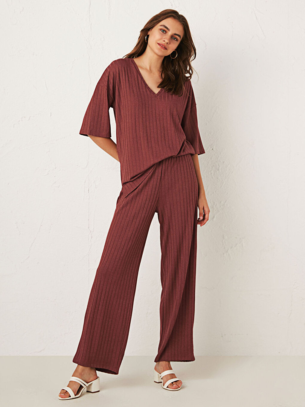 Wide Leg Tracksuit Bottom