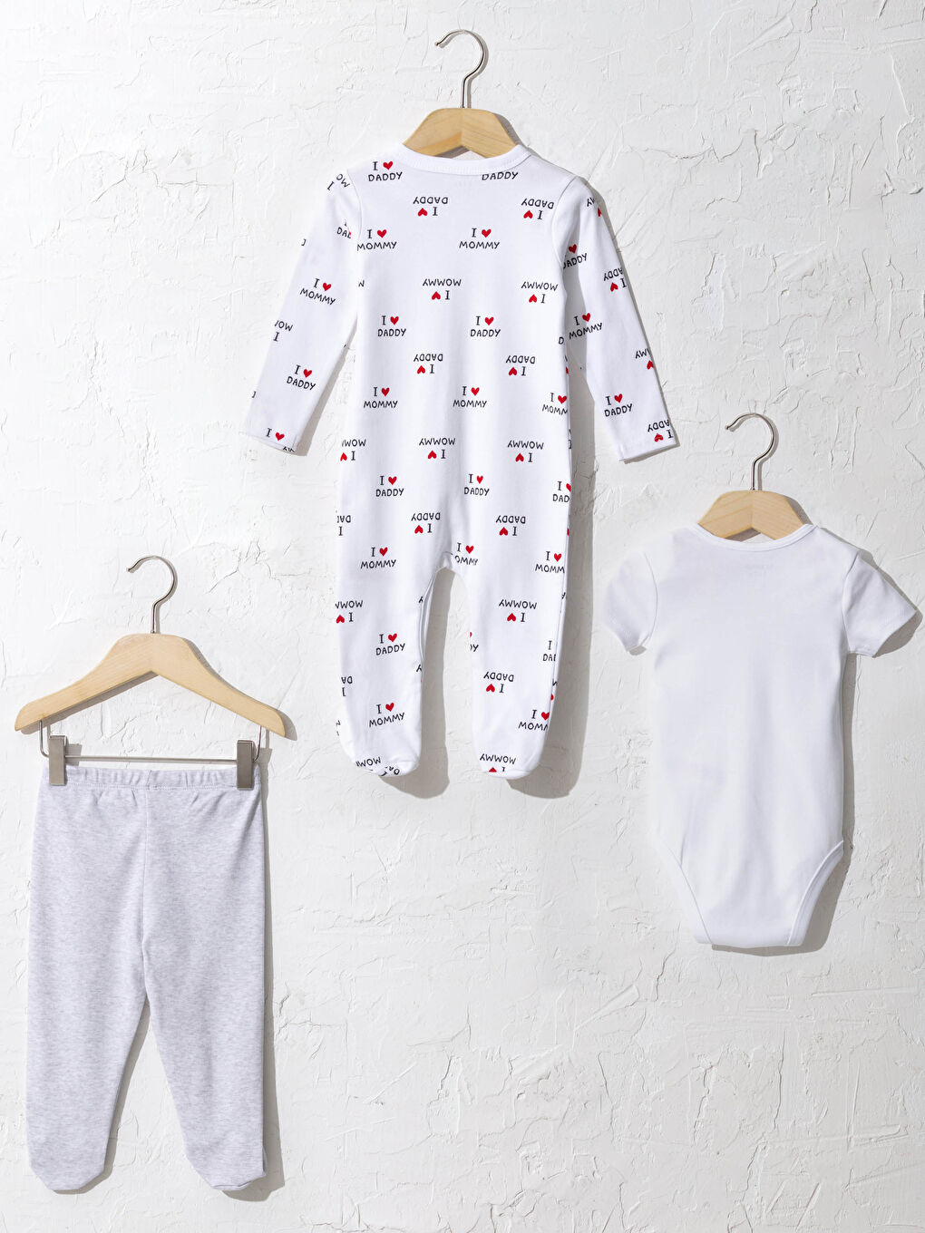 Beyaz Kız Bebek Hastane Çıkış Seti-1