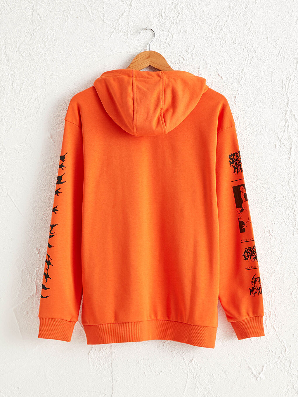 Long Sleeve Printed Men's Hoodie-2