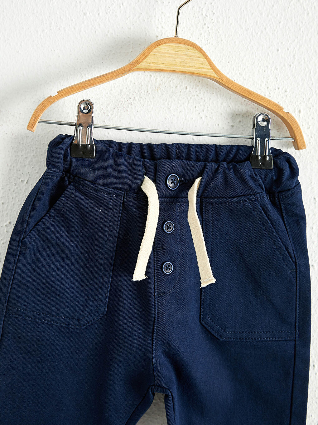 Lacivert Erkek Bebek Jogger Pantolon-3