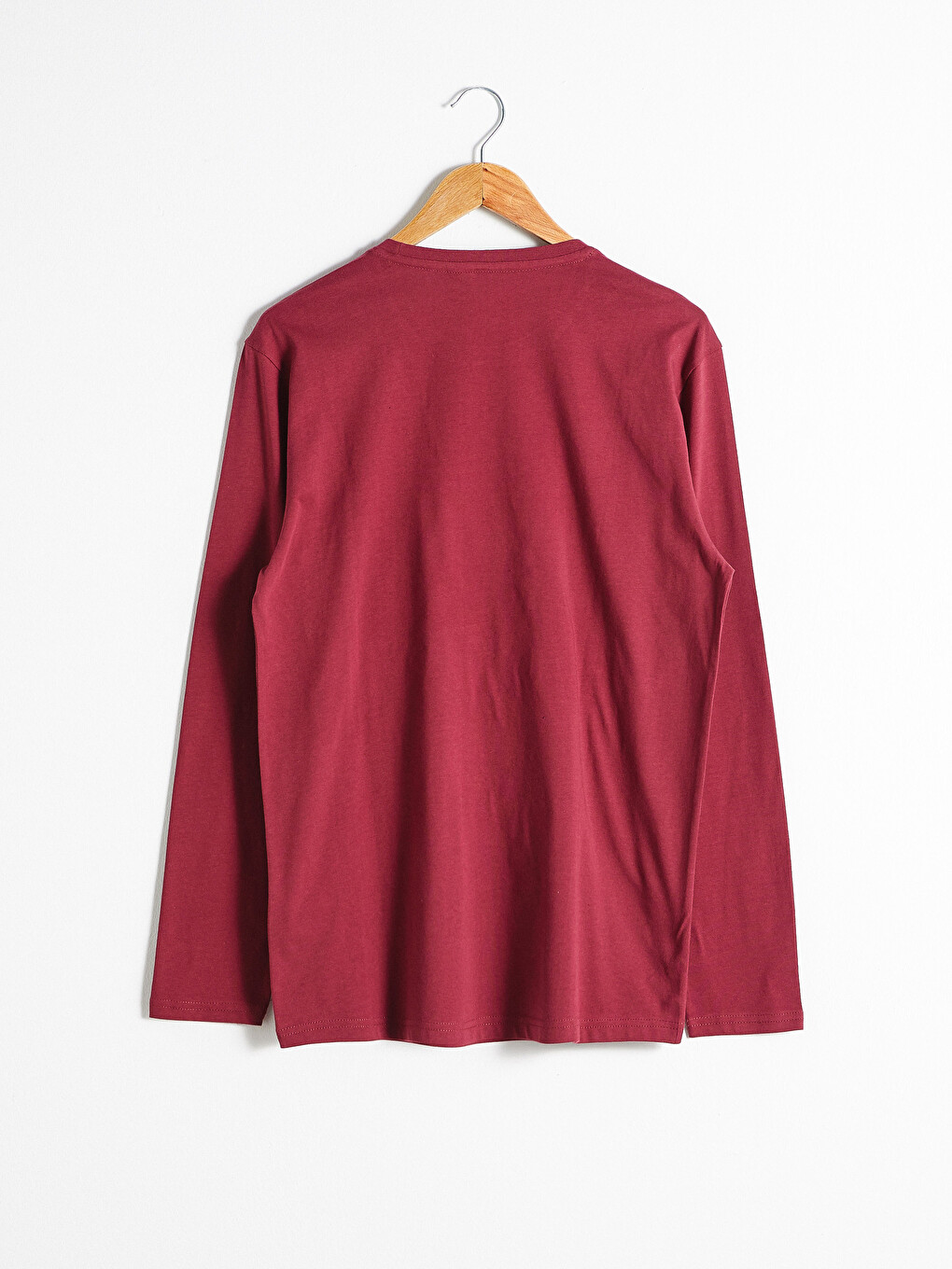 Bordo Standart Kalıp Trabzonspor Baskılı Erkek Taraftar Pijama Takımı-5