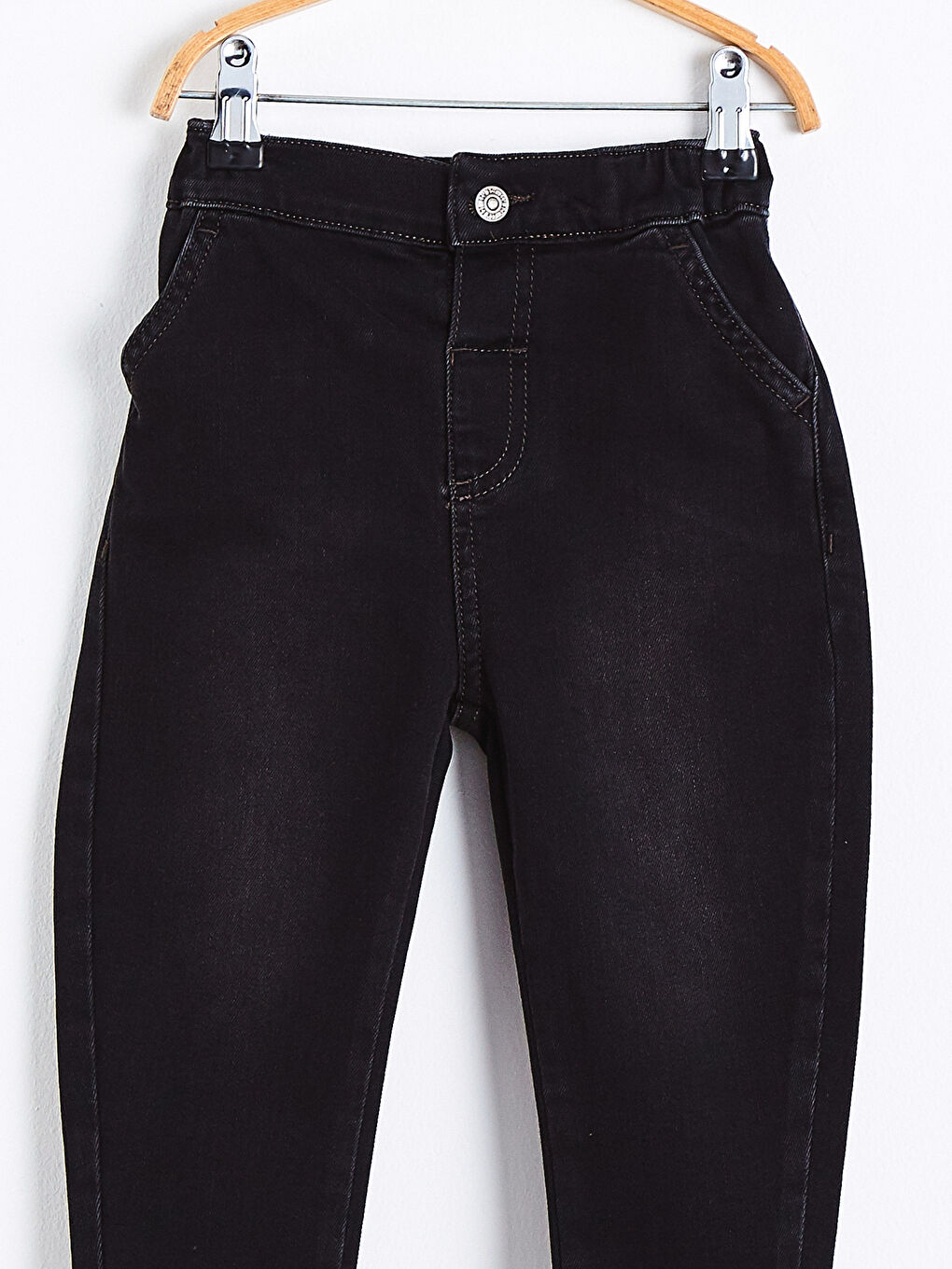 Antrasit Erkek Bebek Jean Pantolon-2