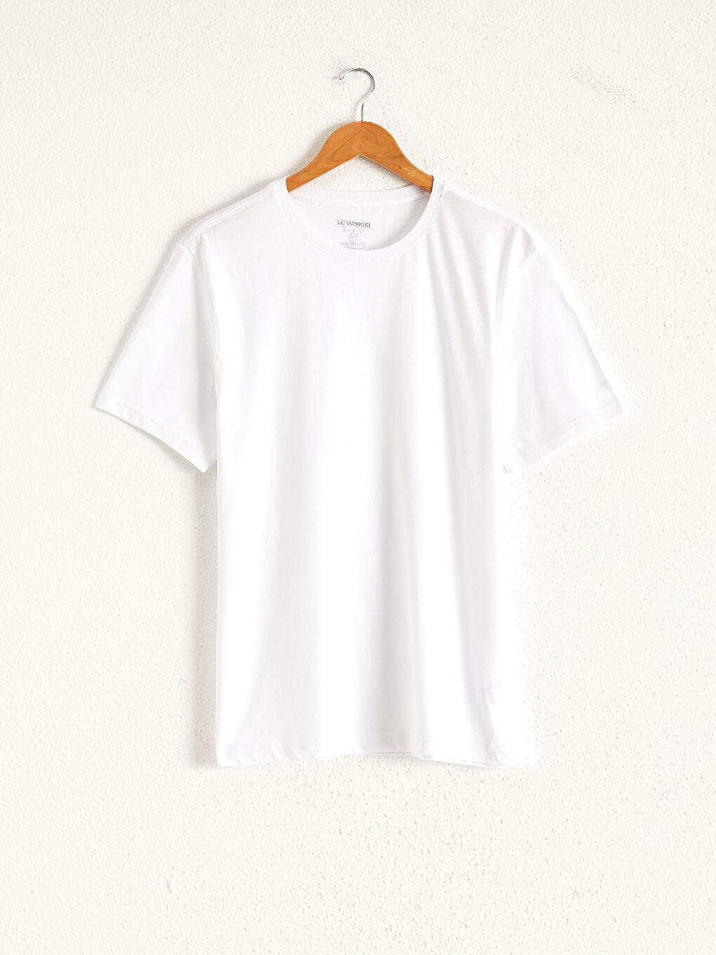 تيشيرت أساسي بياقة دائرية مصبوبة ومريحة، 3 قطع-3