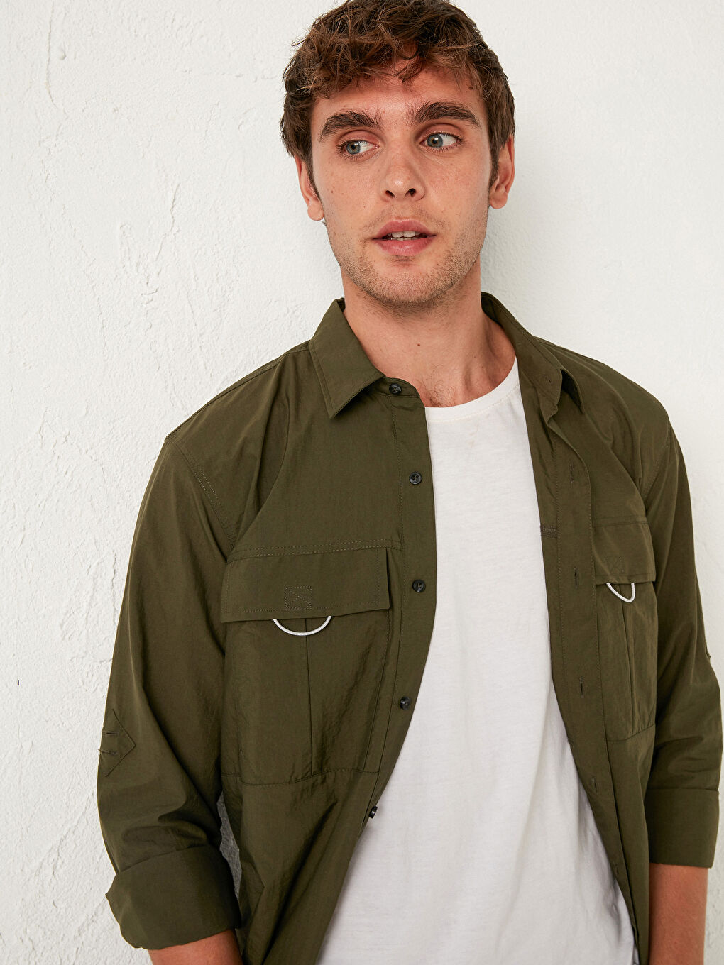 Regular Fit Long Sleeve Shirt-1