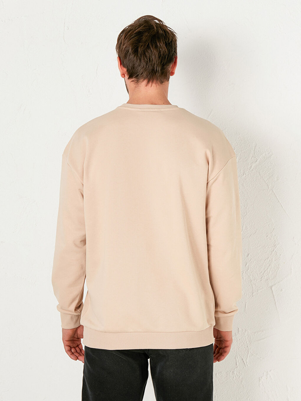 Sweat-shirt Épais Imprimé Col Rond-3