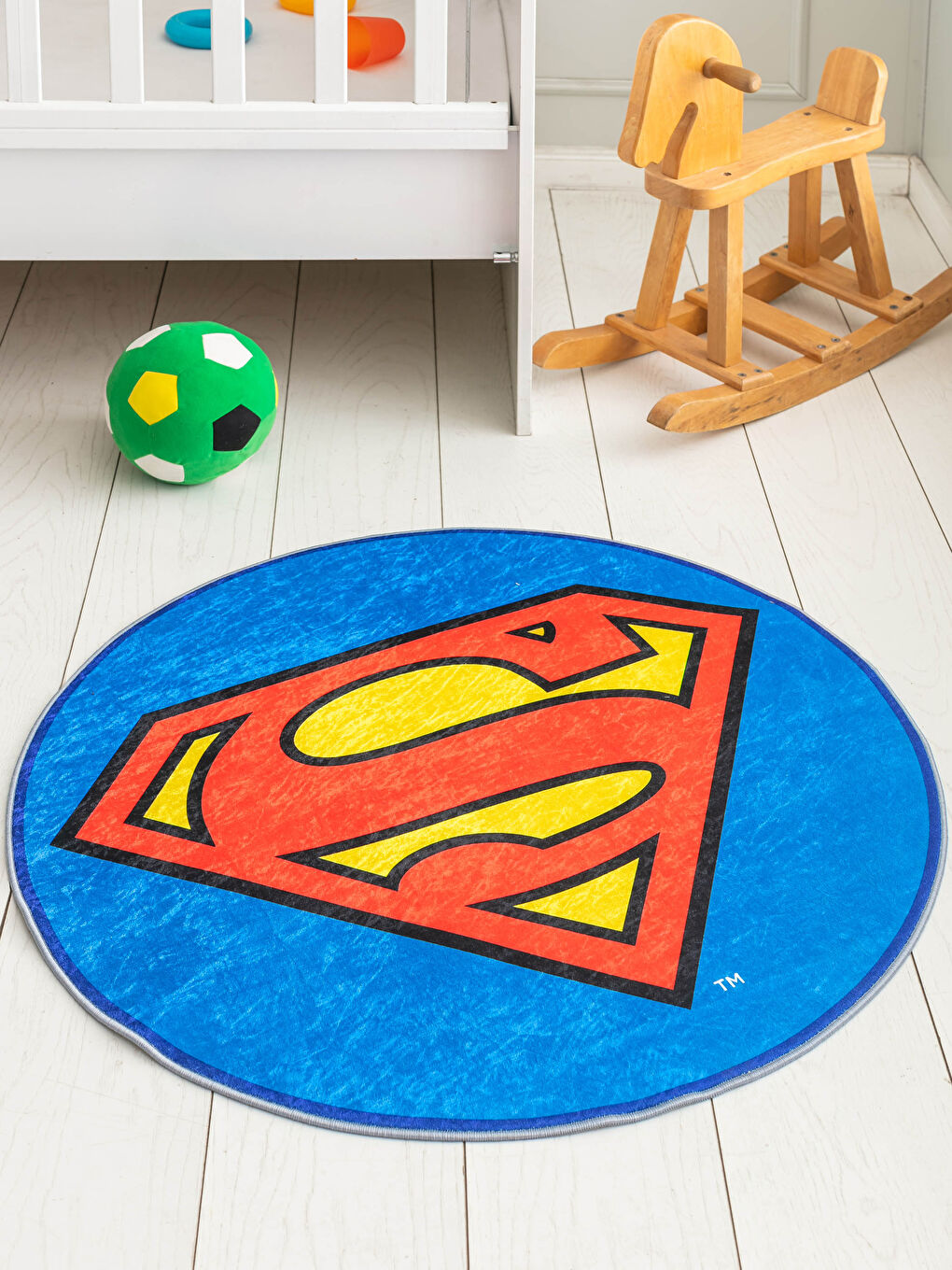 LCW HOME Superman Printed Carpet -0WFQ31Z4-F9C