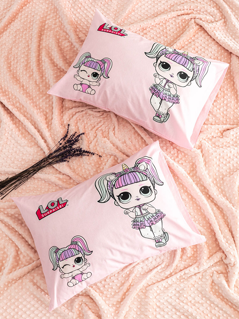 LCW HOME Girl's Lol Licensed Pillow Case 2 in 1 -0WFR06Z4-F9C