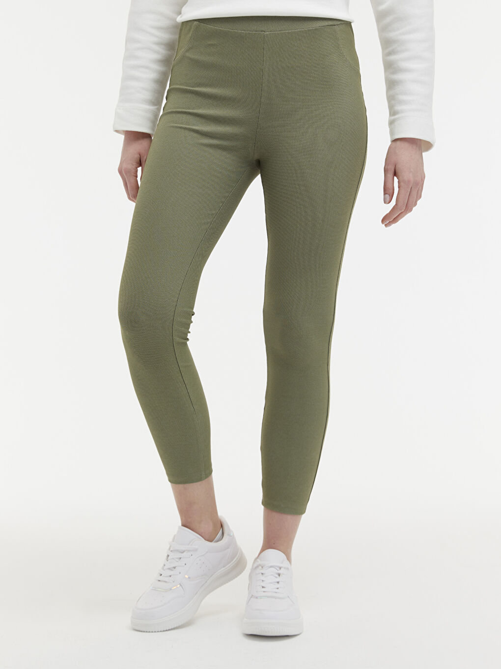 Elastische Taille Baumwollstrumpfhosen-1