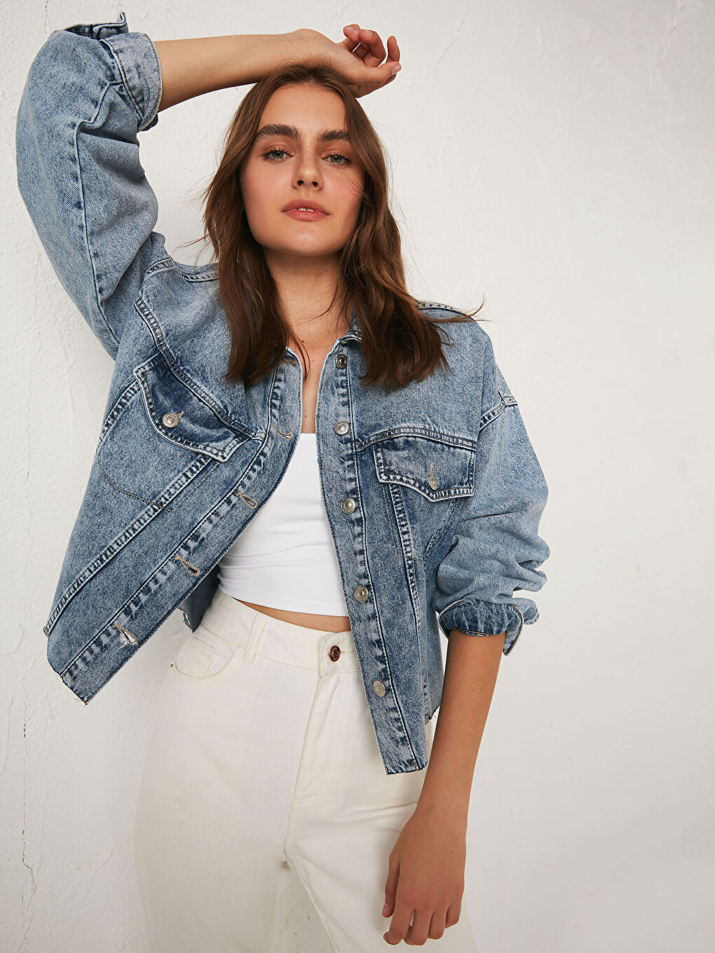 Crop Jean Jacket-4