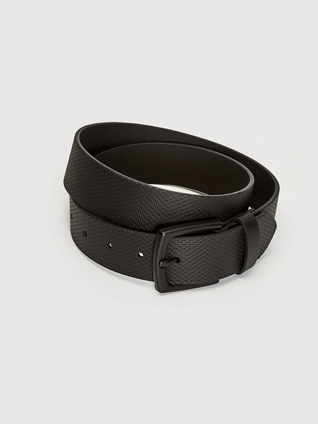 Siyah Deri Görünümlü Kemer-1