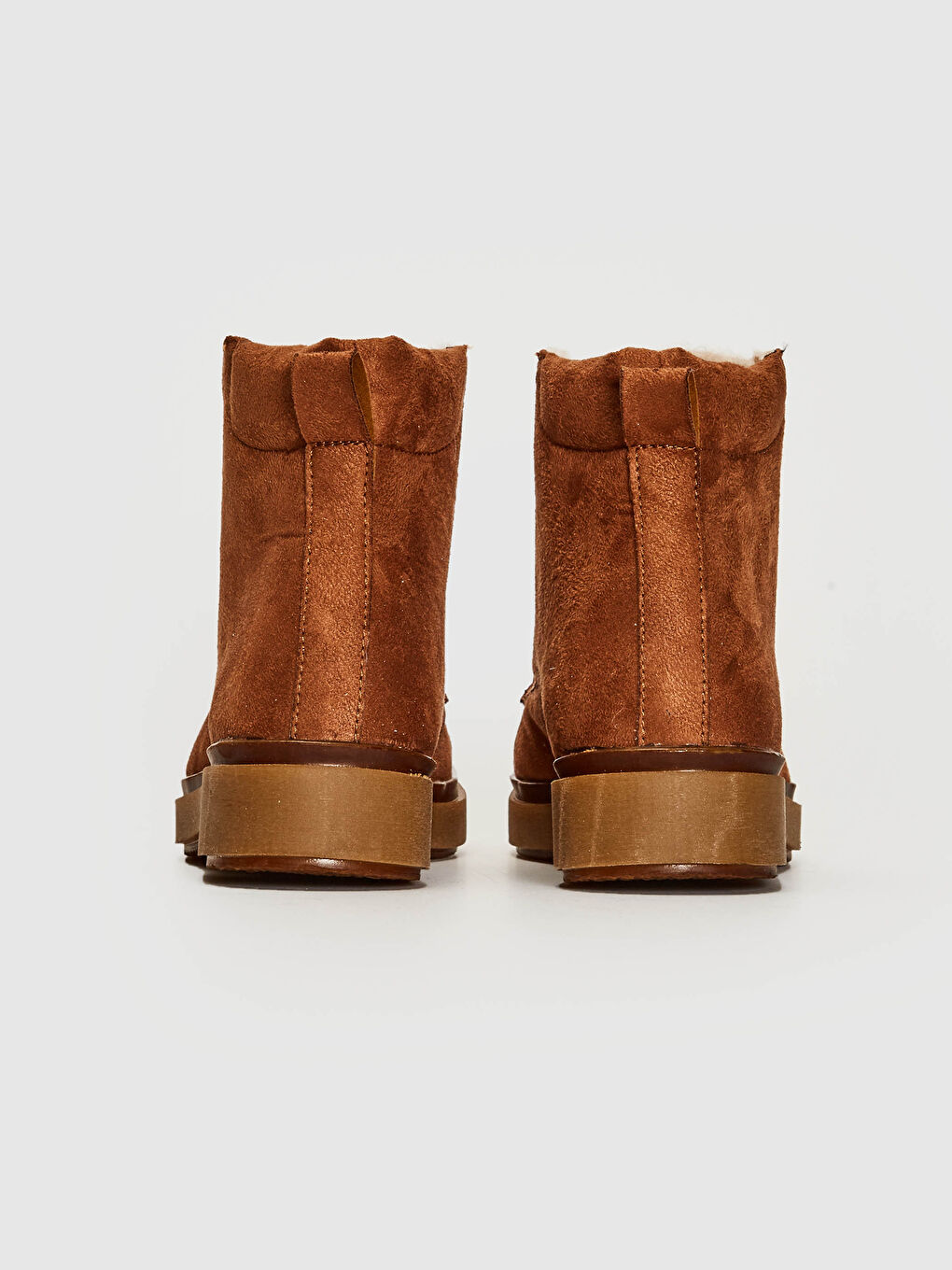 Женские ботинки на шнуровке-4