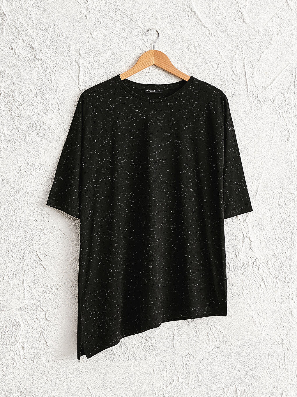 Футболка з круглим вирізом, з принтом, короткий рукав, для жінок-5