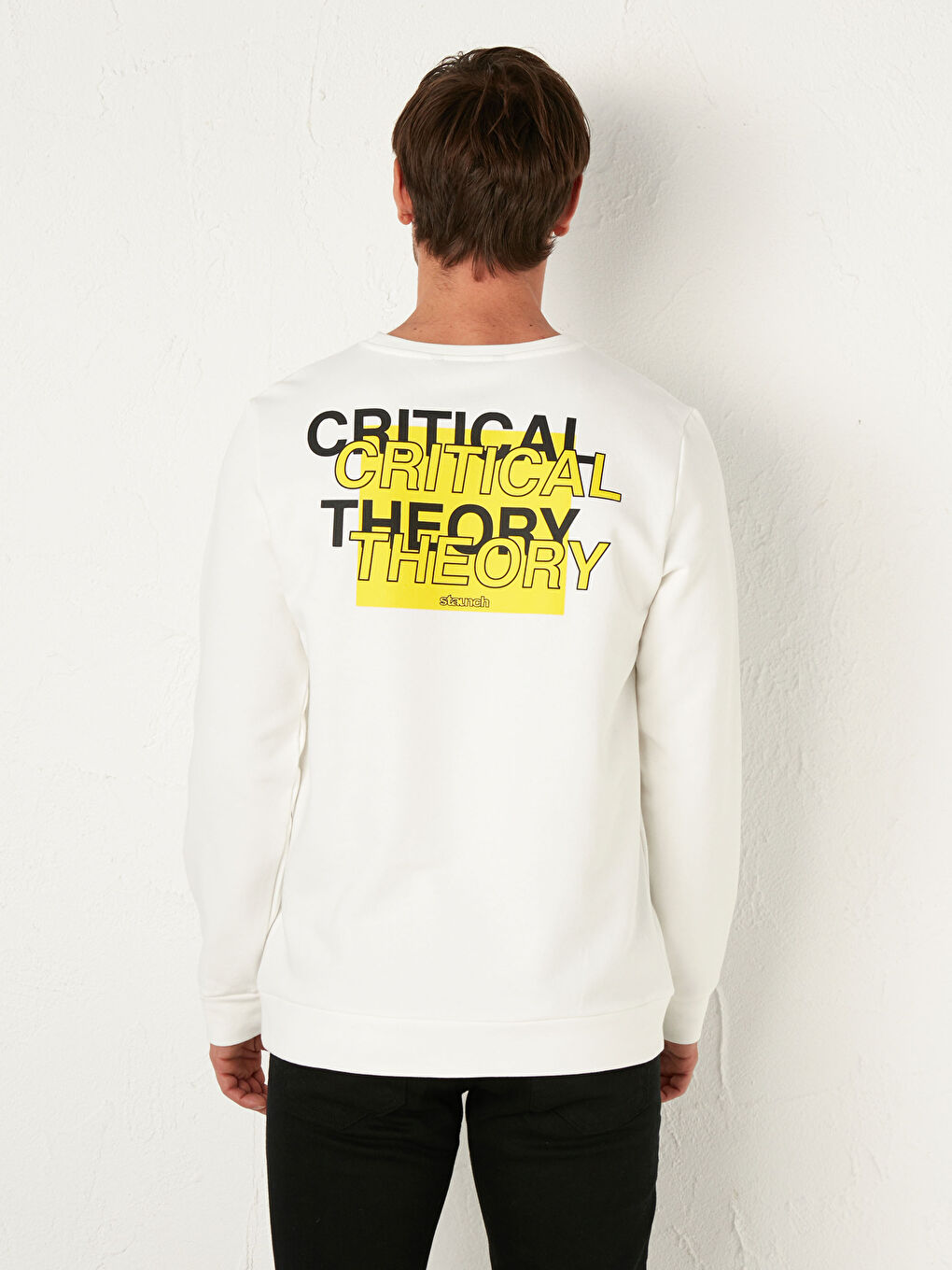 Crew Neck Printed Sweatshirt-3