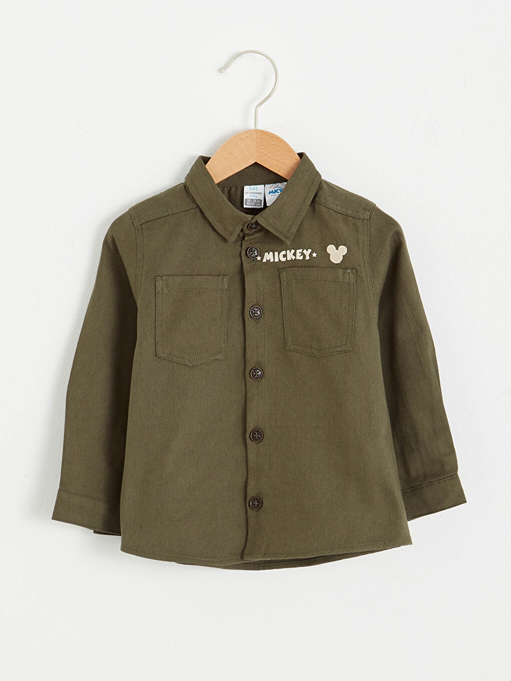 Baby Boy Mickey Mouse Printed Shirt-1