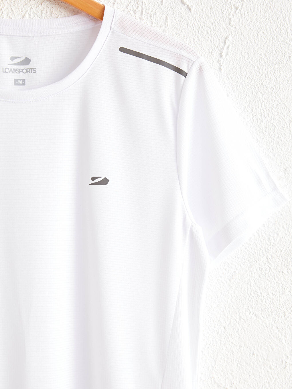 Футболка для спорта с круглым вырезом и коротким рукавом-1