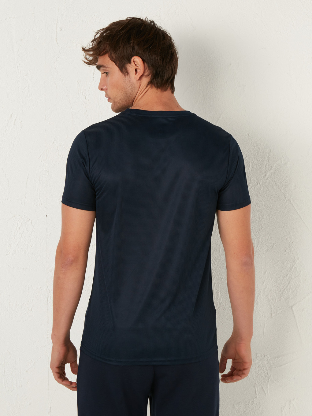 T-shirt De Sport Actif À Manches Courtes Et Col Rond-3