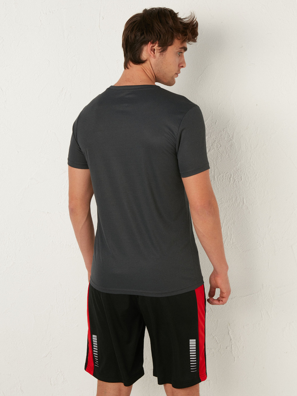 T-shirt De Sport Actif À Manches Courtes Et Col Rond-3