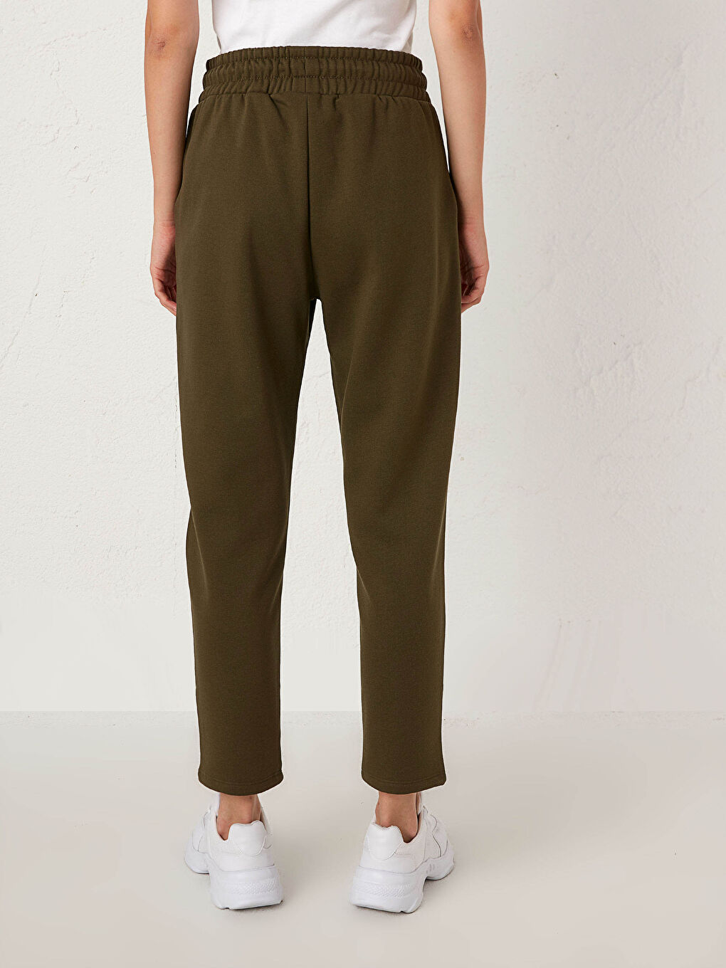 Elastic Waist Sweatpants-4