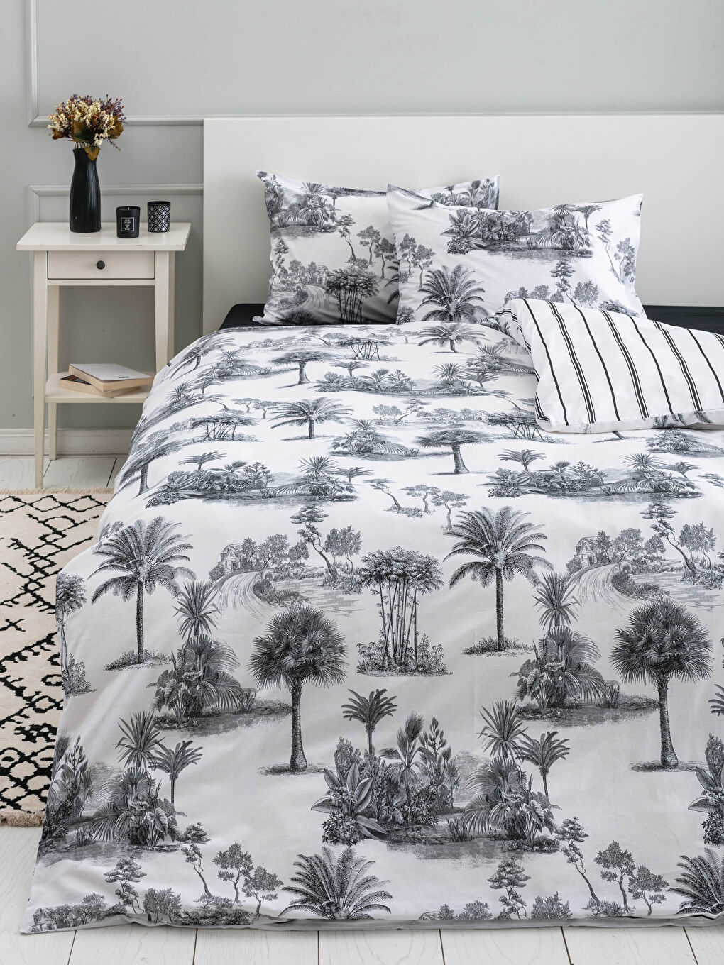 طقم غطاء لحاف مزدوج كامل وجهين