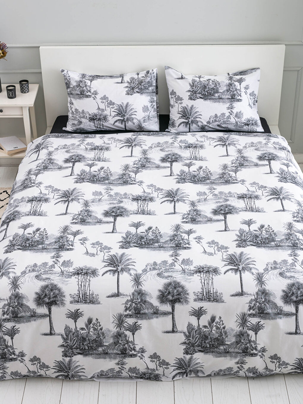 طقم غطاء لحاف مزدوج كامل وجهين-3