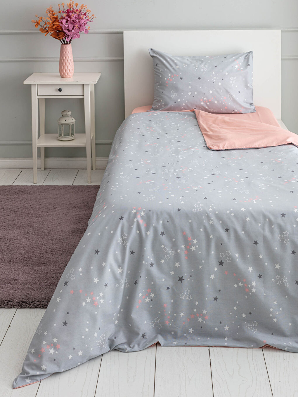 طقم غطاء لحاف أطفال بوجهين