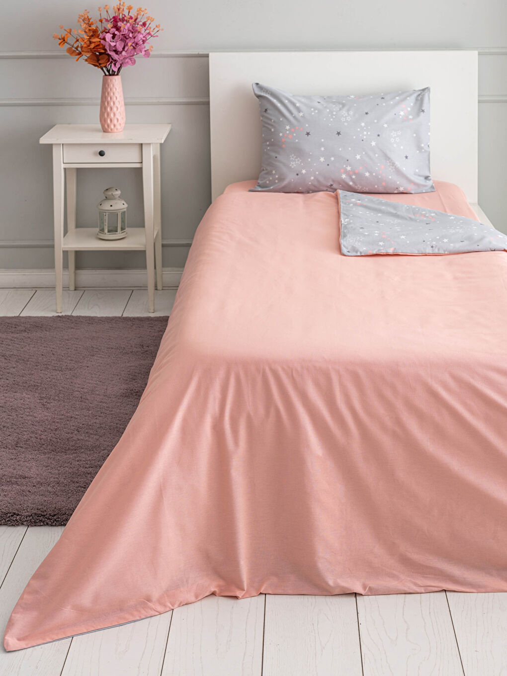 طقم غطاء لحاف أطفال بوجهين-1