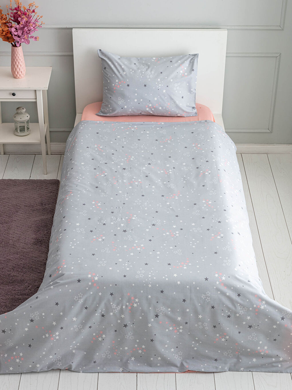 طقم غطاء لحاف أطفال بوجهين-3