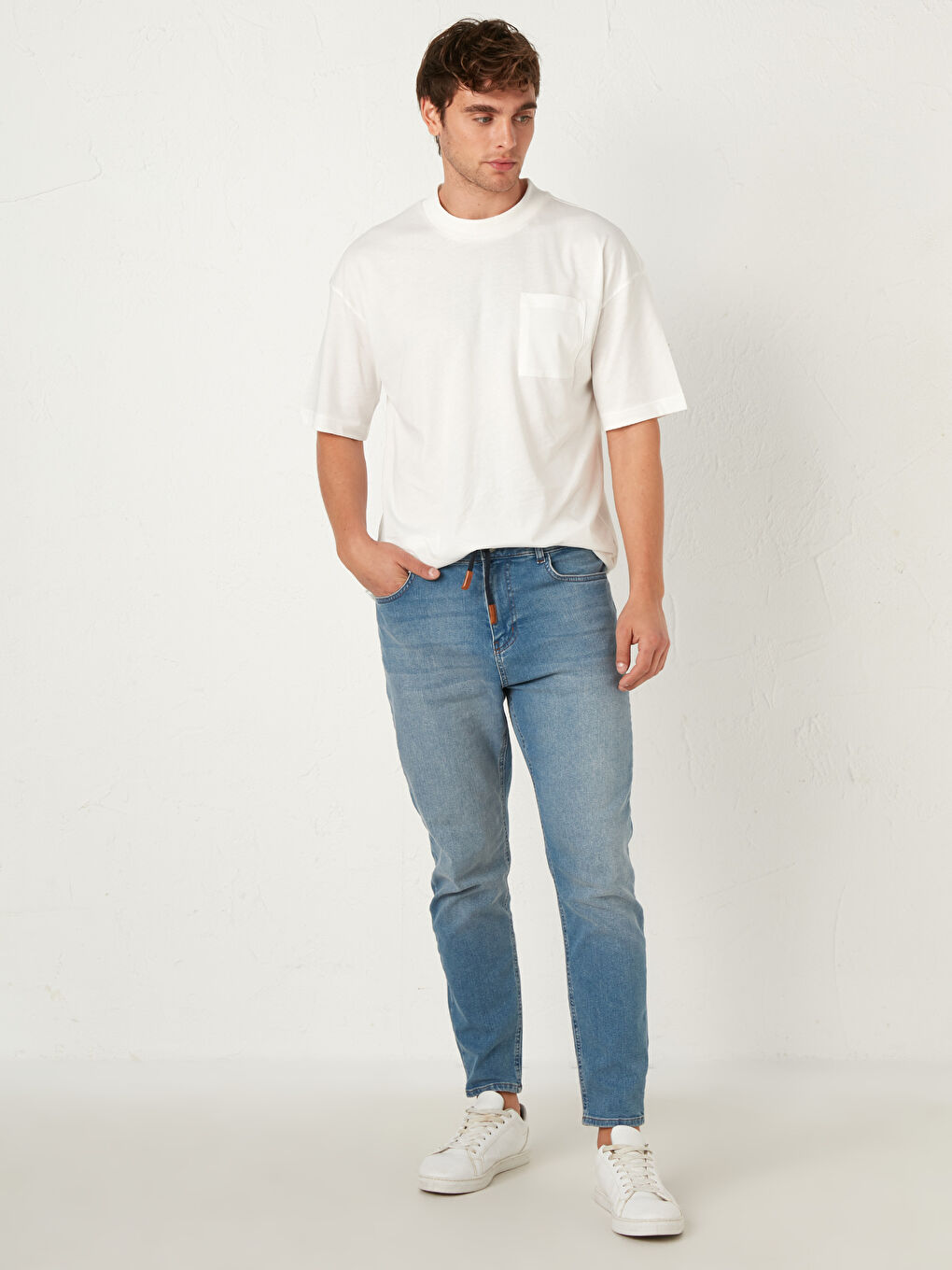 İndigo 730 Havuç Kalıp Jean Pantolon-1