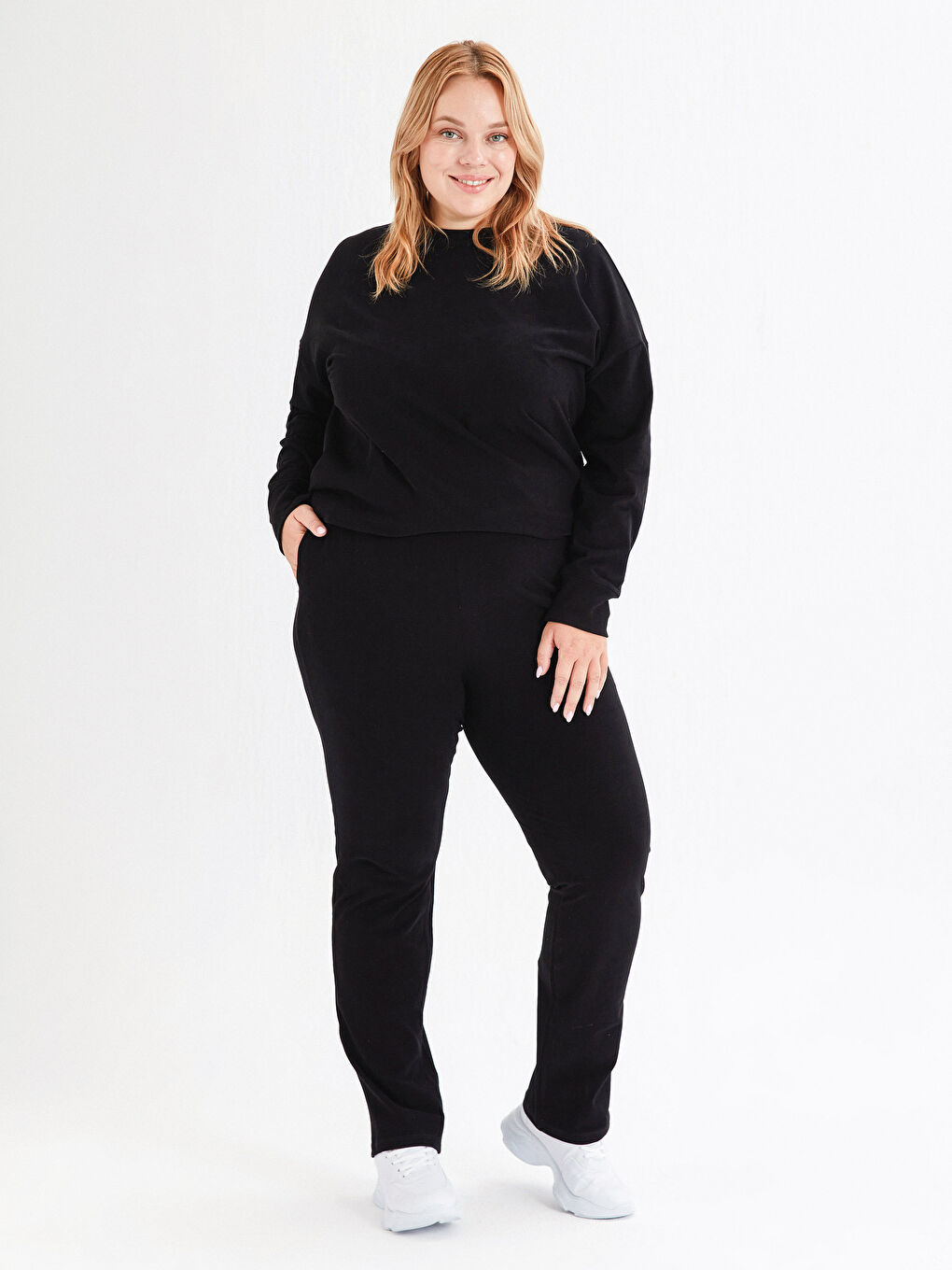 Брюки с эластичной резинкой на талии