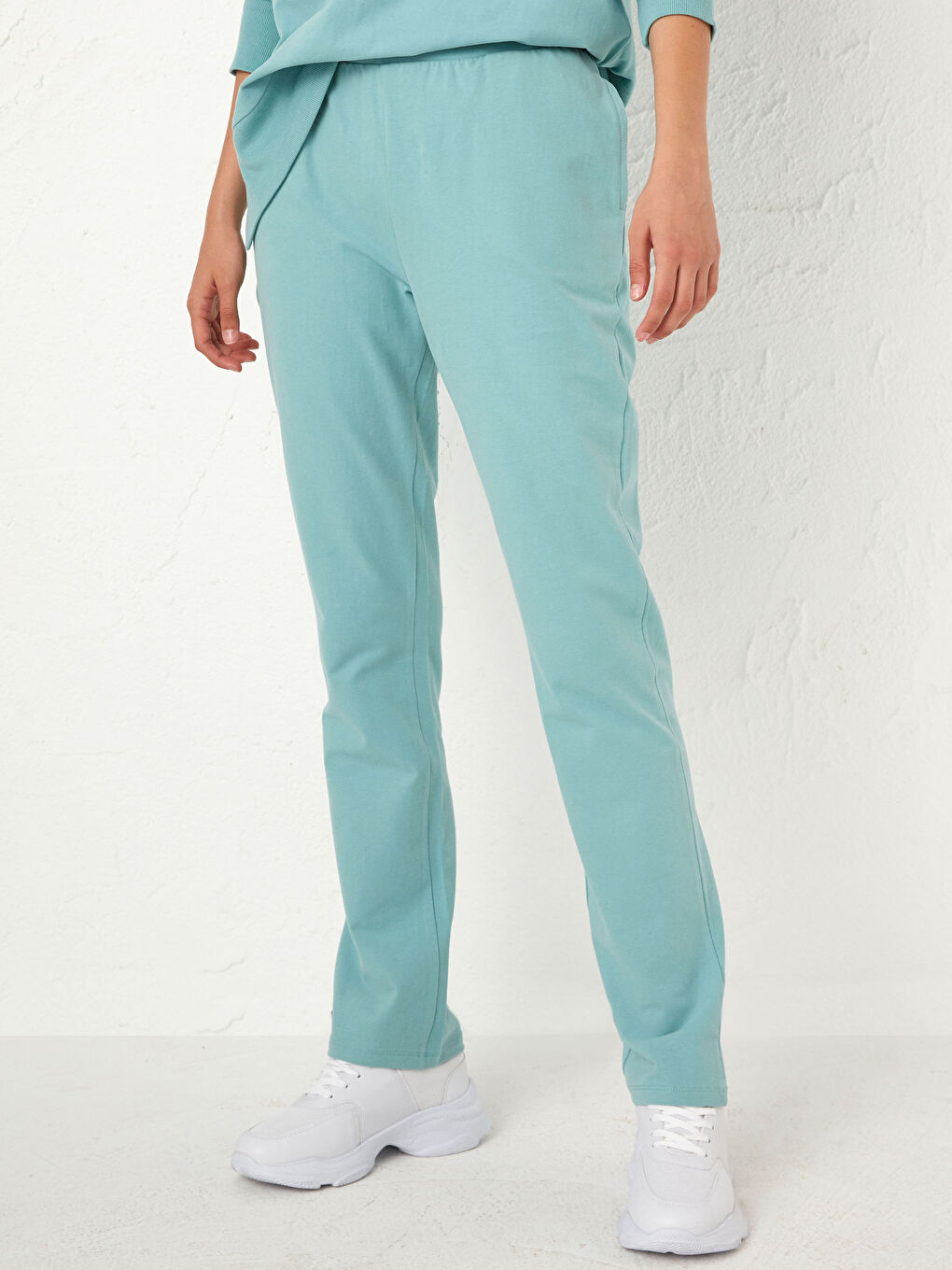 Брюки с эластичной резинкой на талии-2