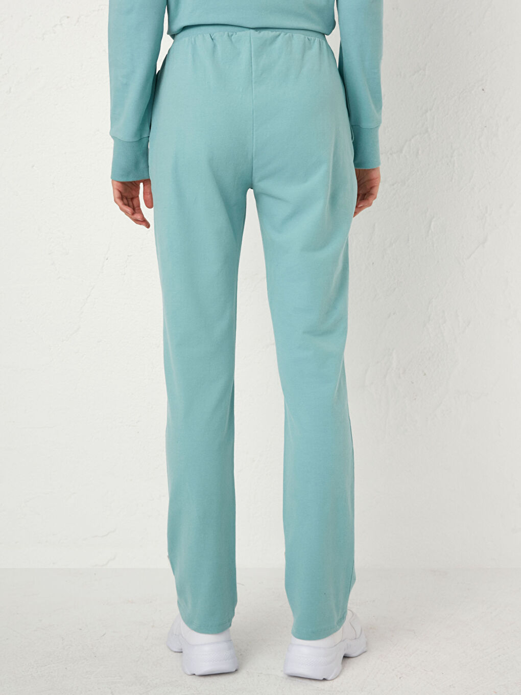 Брюки с эластичной резинкой на талии-3