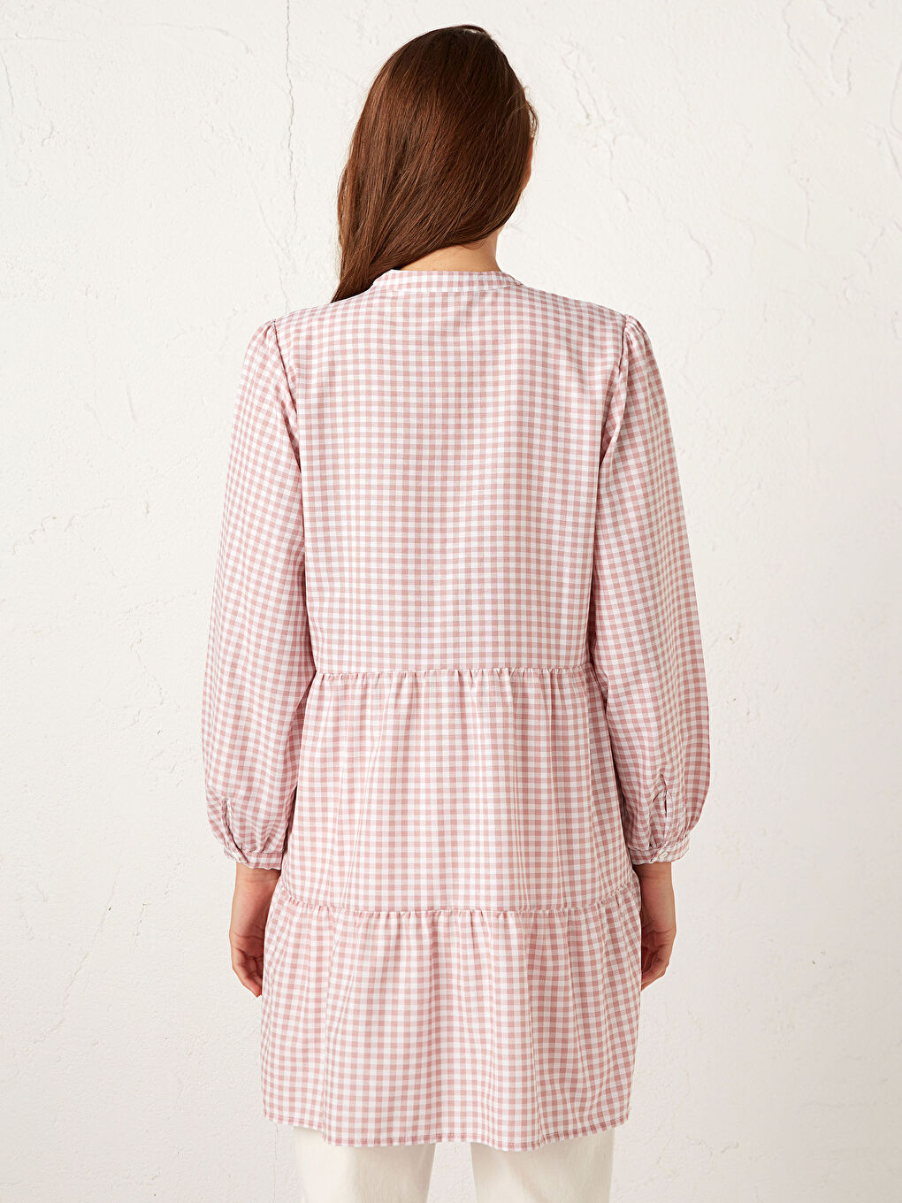 Chequered Cotton Tunic-4