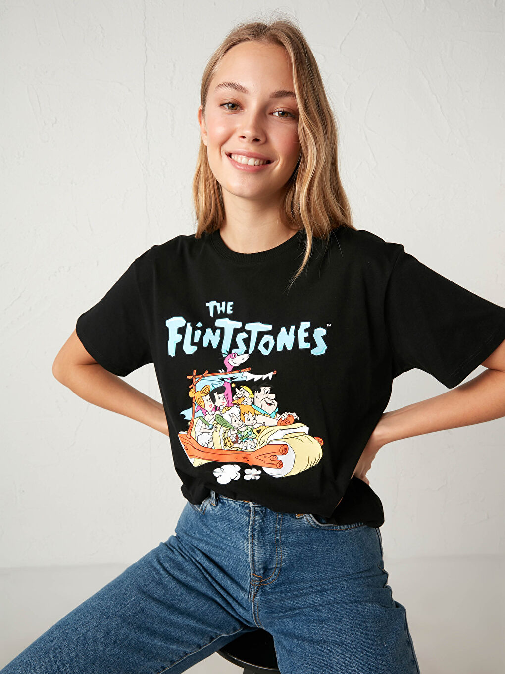 The Flintstones Printed Cotton T-Shirt
