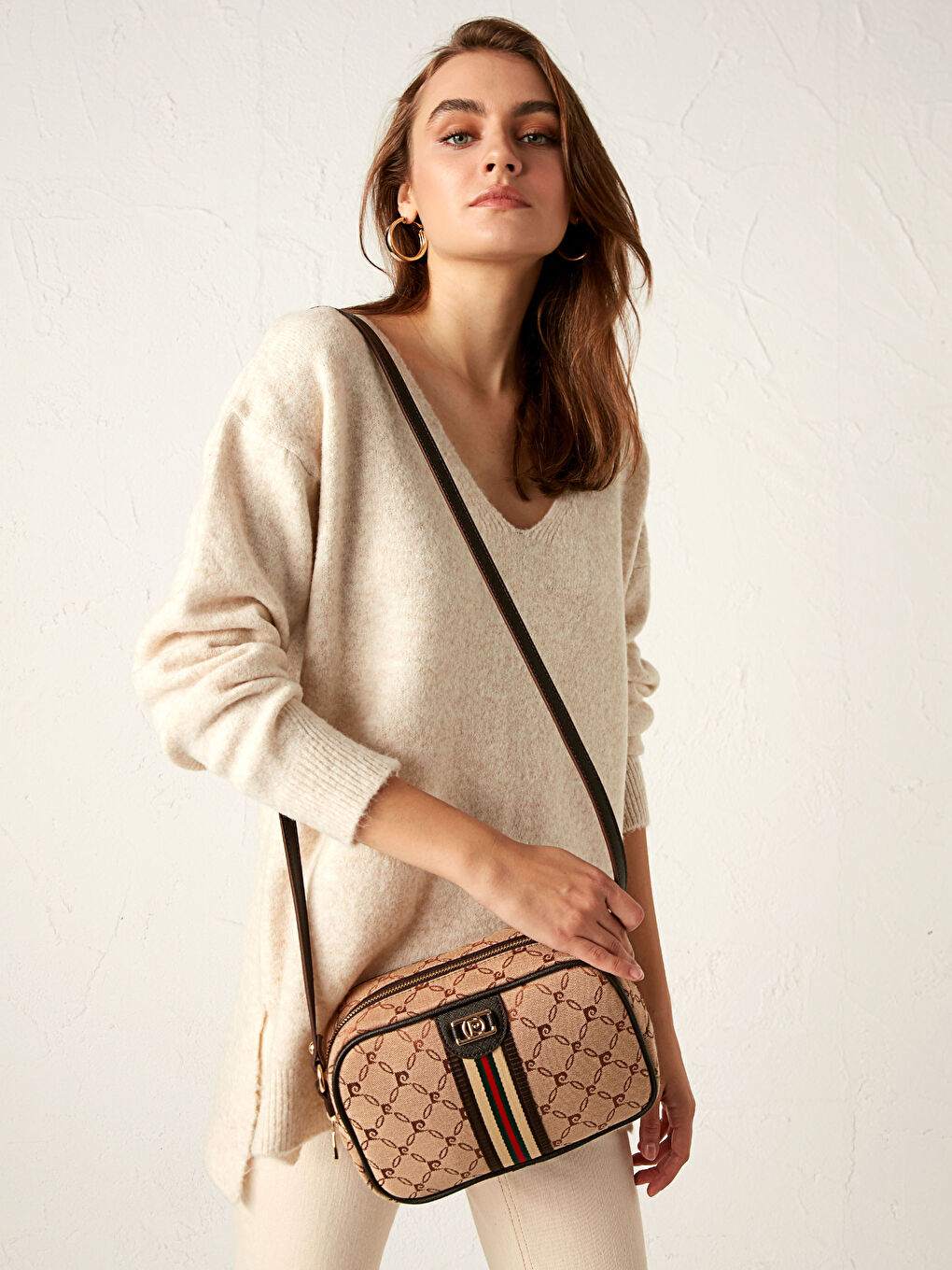 Kahverengi Çapraz Çanta-1