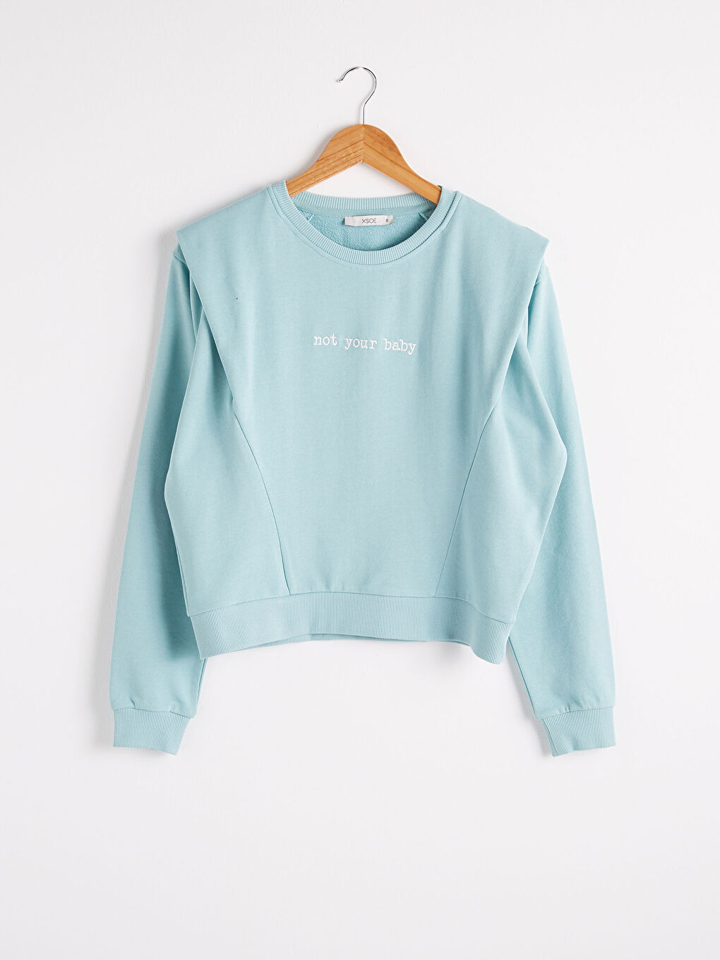 Yazı Baskılı Sweatshirt