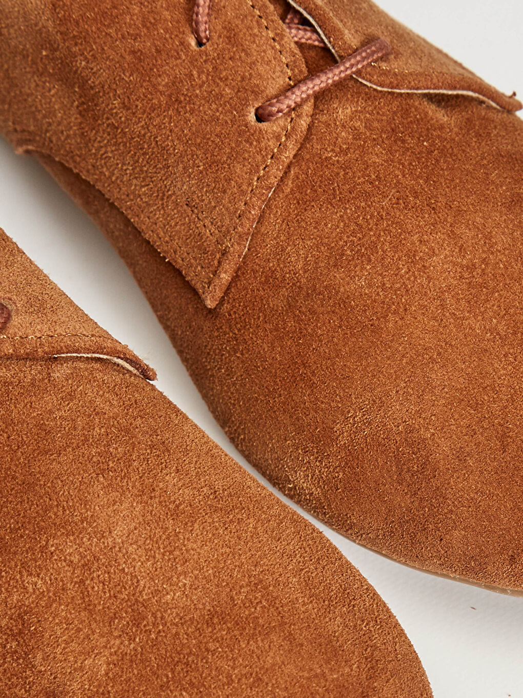 Kahverengi Kadın Saten Klasik Ayakkabı-5