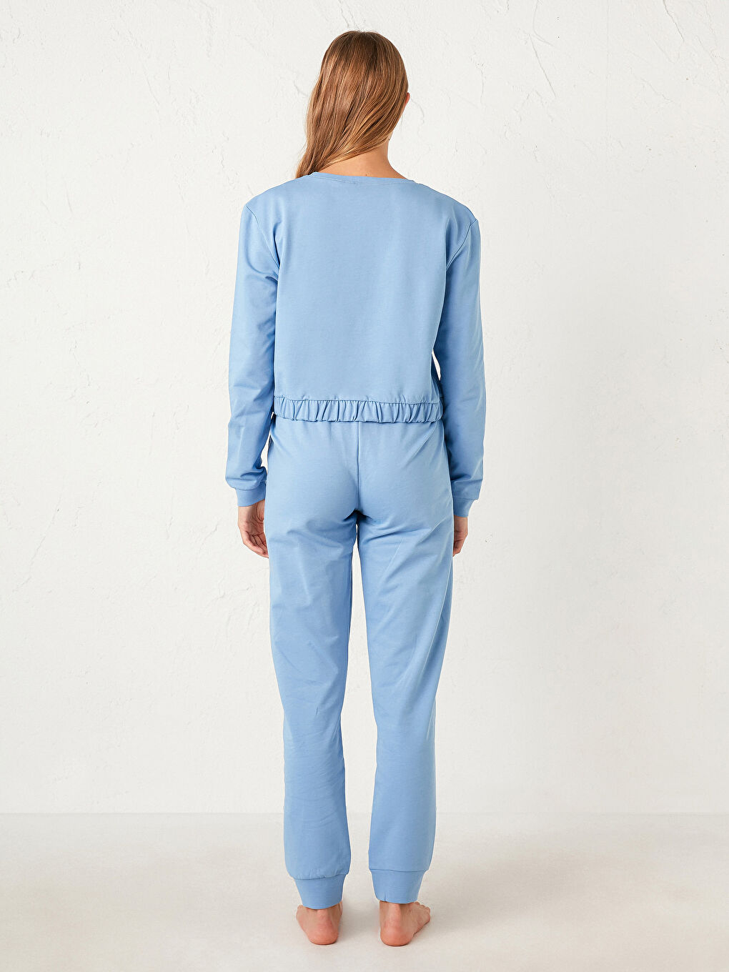 Plain Basic Pajamas Set-4