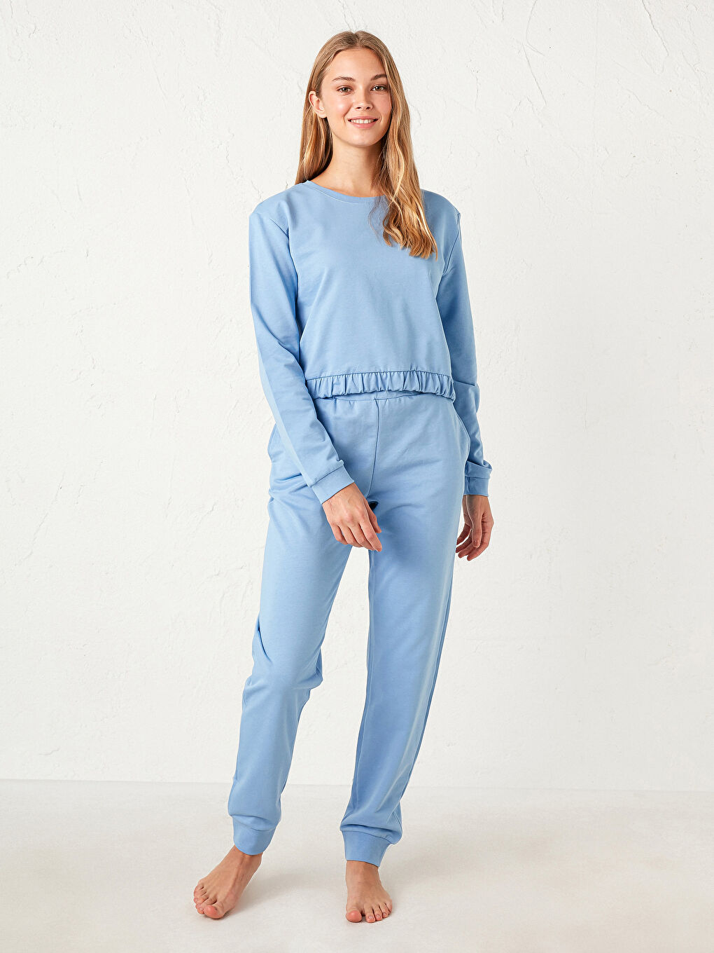 Plain Basic Pajamas Set