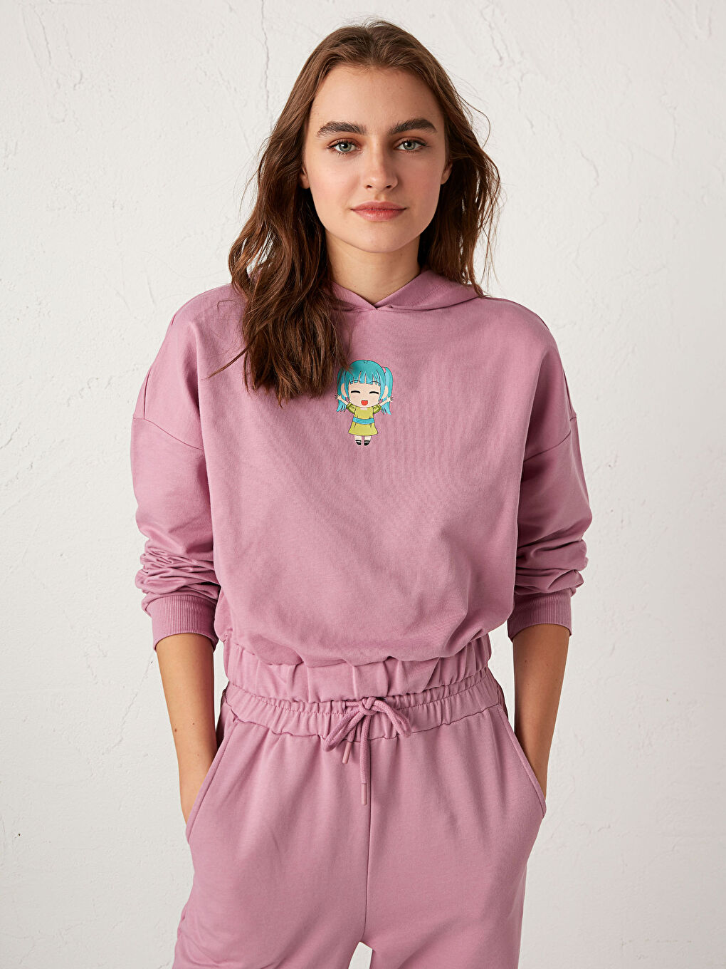 Худи с принтом