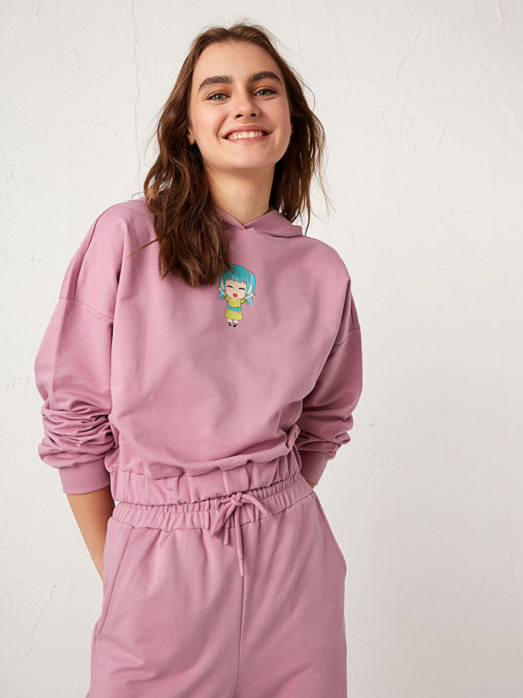 Худи с принтом-1