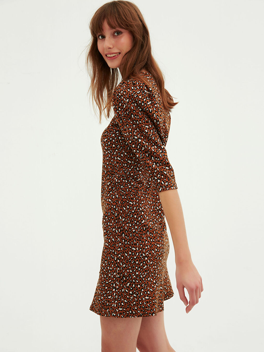 LCW Limited Leopard Patterned Dress -0WGL21Z8-QMP