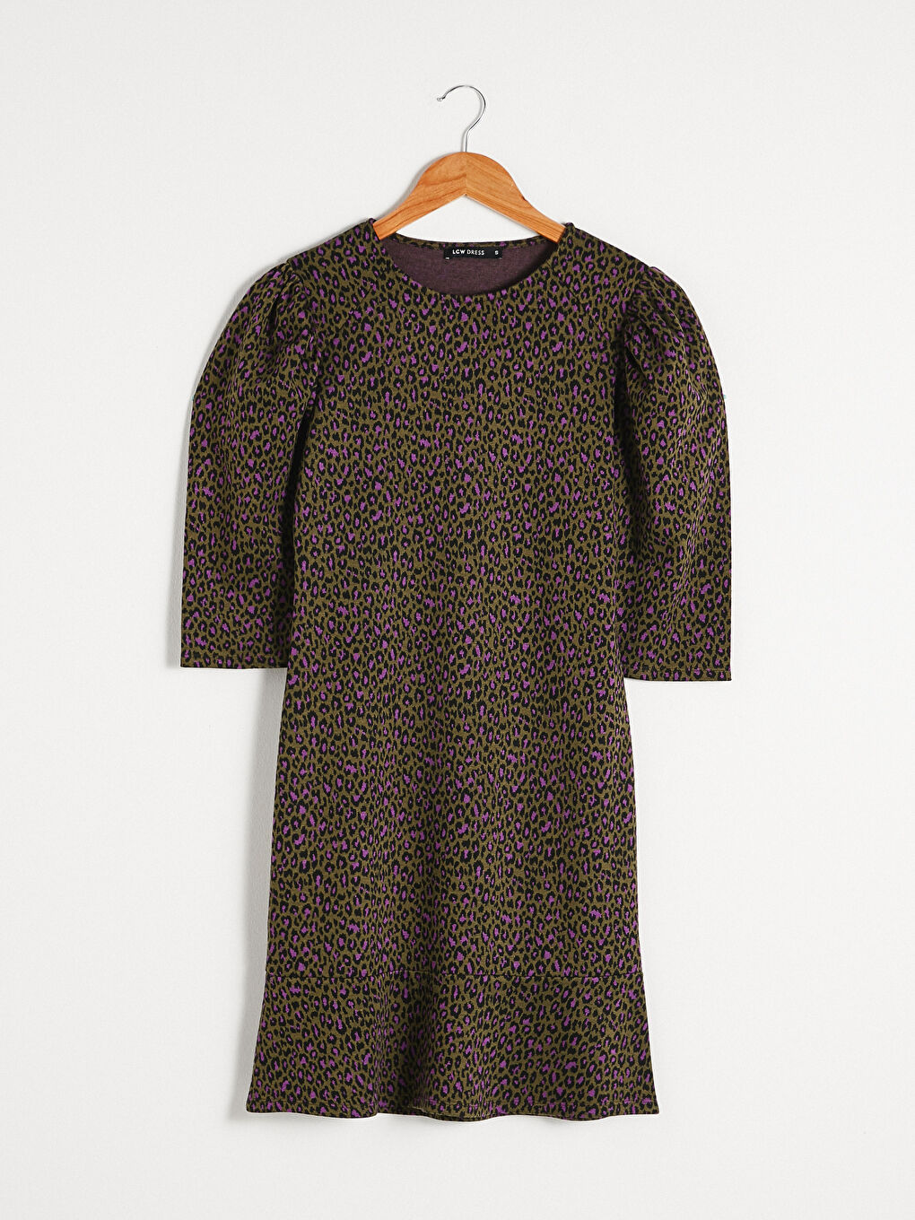 Leopard Patterned Dress -0WGL21Z8-H0E